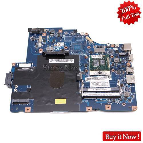 NOKOTION Laptop Motherboard For Lenovo G560 Z560 NIWE2 LA-5752P Rev:1.0 Mainboard DDR3 HM55 UMA Free cpu