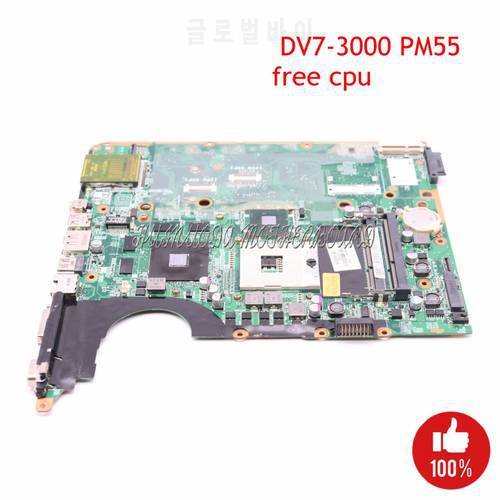 575477-001 580972-001 580974-001 DA0UP6MB6E0 MAIN BOARD Laptop Motherboard For HP Pavilion DV7 DV7-3000 PM55 GT230M Main board