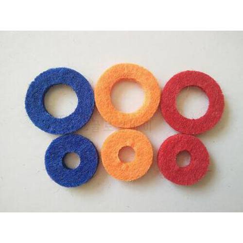 90set The trumpet accessories repair parts,Colored wool felt washer.