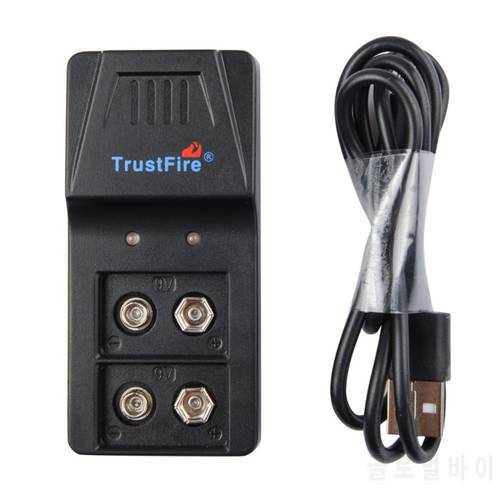 USB 9V 6F22 Battery Charger 2 Slot for 9V Rechargeable Li-lon and Ni-MH battery 2020 2021 New
