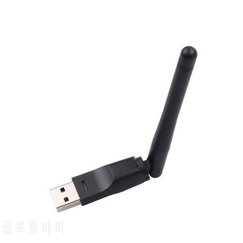 MTK7601 Usb Wifi Antenna Mtk7601 Wireless Network Card Usb 2.0 150mbps 802.11b/g/n Lan Adapter With Rotatable Antenna