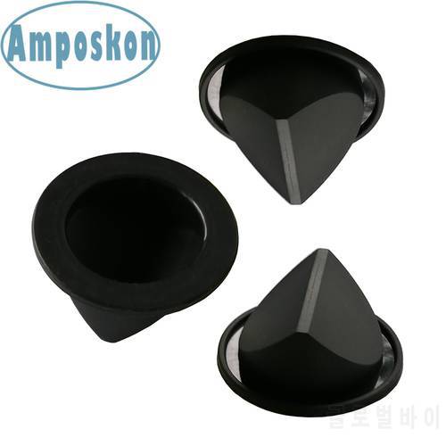 10 pieces Black Silicone Duckbill Valve One-way Check Valve 32.1 * 23* 15 MM for Liquid and Gas Backflow Prevent