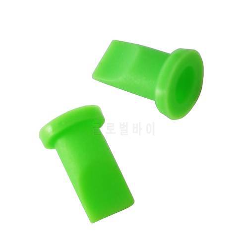 10 pieces Transparent & Green Silicone Duckbill Valve One-way Check Valve 11 * 6.2 * 16.6 MM for Liquid and Gas Backflow Prevent