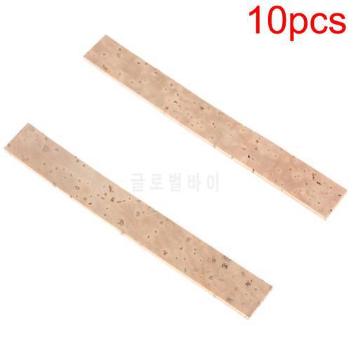 10pcs High Quality Professional Natural Clarinet Cork 81 x 11 x 2 mm Joint Corks Sheets Great Neck Cork for bB Clarinet