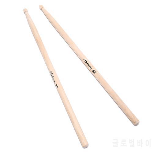 1 Pair 5A Size Maple Maple Wood Drumsticks Stick for Drum Lightweight wood color drum sticks musical aparts