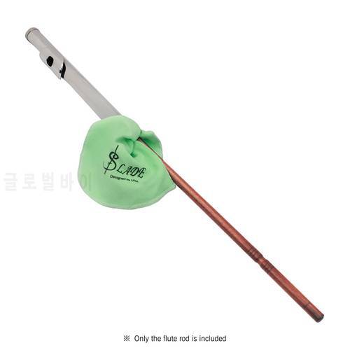 Wood Flute Cleaning Rod Professional Concert Flute Cleaning Kit Woodwind Instrument Accessories Red