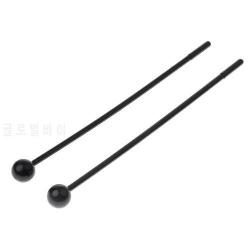 2pcs Percussion Mallet Sticks For Bell Xylophone Marimba 265cm