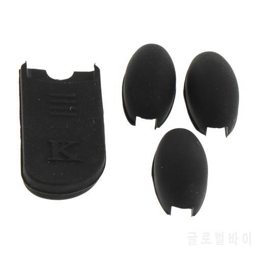 Saxophone Rubber Thumb Rest Cushions, Palm Key Risers Pads, Finger Protector for Alto Soprano Tenor Sax