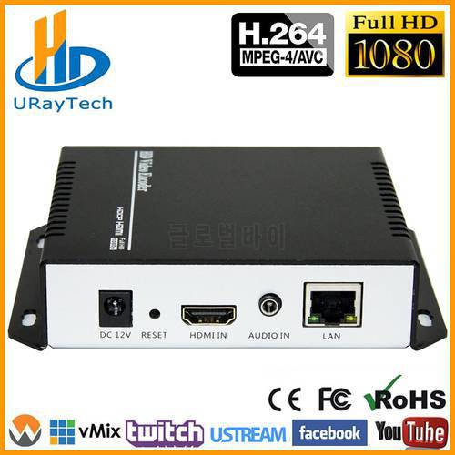 MPEG4 H 264 HDMI + MIC To IP Live Streaming Video Encoder H.264 RTMP Encoder HDMI Encoder IPTV H264 With HLS HTTP RTSP UDP