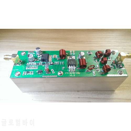 15W 87-108MHz RF Amplifier FM Amplifier FM Transmitter Module W/ heat sink