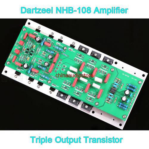 Assembled 200W Mono Amplifier Board Refer Dartzeel NHB-108 Hi-End Amplifier W/ Neutral Point Stabilizer,Triple Output Transistor
