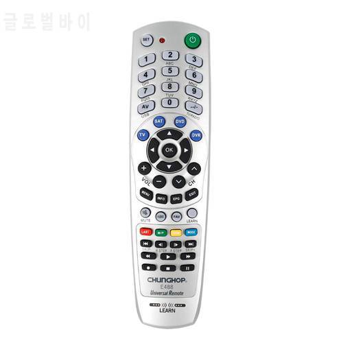 Universal Remote Control for Chunghop TV Sat Dvd Dvr Palyer Operating 4 Devices E488 Controller