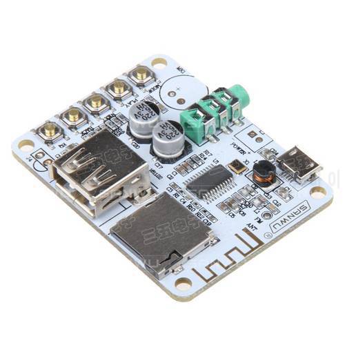Bluetooth Audio Receiver Module with USB TF Card Decoding Board Preamp Output