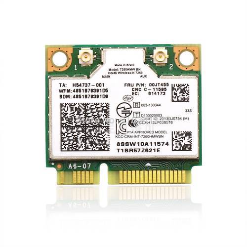 7260HMW + BT 4.0 MINI-PCI E WLAN CARD INTEL 7260BN WIRELESS-N For Lenovo 04X6011 K4350 K4250 B5400 M5400 S410 S310 S540