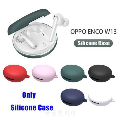 For Enco W31 Wireless Earbuds Case Silicone Protective Cover Breathable Sleeve Earphone Cases Accessories