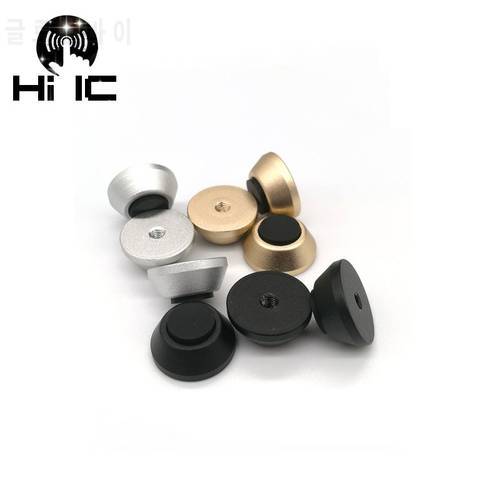 Aluminum CNC HIFI Audio Speaker Spikes Aluminum alloy Chassis Case Foot Pad Anti-shock Shock Absorber Isolation Nail