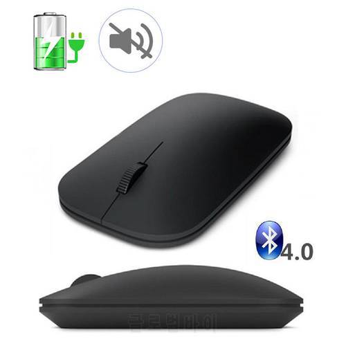 Bluetooth 3.0+4.0 Wireless Mouse Rechargeable Optical Office Computer Mice Ergonomic Slim Portable 3d PC Silent Mouse For Laptop