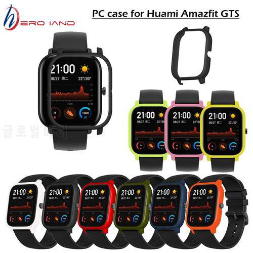 For Amazfit GTS Protective Case for Huami Amazfit GTS Wristbands TPU Frame Bumper Cover PC Protector for Correa Amazfit GTS