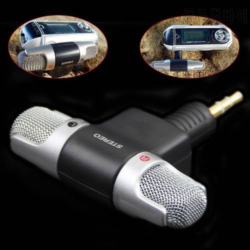 FORNORM 3.5mm Jack Portable Mini Portable Digital Stereo Microphone Recorder for Sony MIC-DS70P Computer Sing Song Karaoke