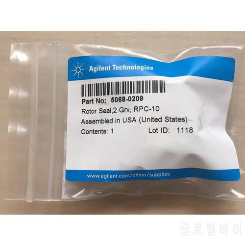 For Agilent Rotor Seal 2 grv, Elongated Groove 5068-0209