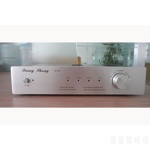 XiangSheng DAC-03 USB 24bit/192K XMOS PCM1794 Tube Amplifier headphone QCC5125 Bluetooth