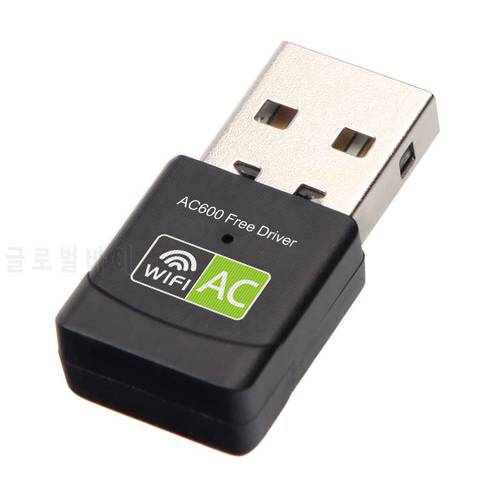 Free Driver WIfi Adapter 600 Mbps Dual Band 2.4GHz&5GHz USB2.0 Wi-fi Network Card Wifi Dongle 802.11n/g/a/ac RTL8811CU Win7/8/10