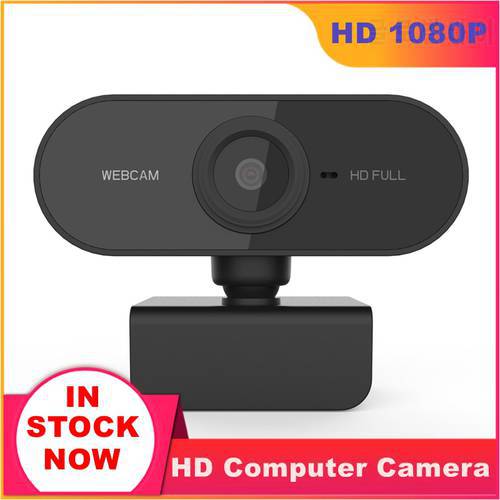 Webcam 1080P Web Cam Full HD 1080P With Microphone Autofocus 2MP Webcams For Live conference Video Online Class Mini Webcamera