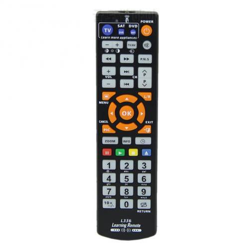Universal L336 Smart Remote Control Controller With Learn Function For TV VCR CBL DVD SAT-T VCD CD HI-FI Consumer Electronics