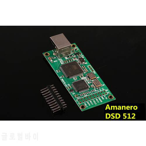 Combo384 USB to I2S Digital Interface Refer to Italy Amanero USB IIS Support DSD512 32bit 384K I2S
