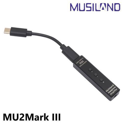 Musiland MU2Mark III DSD ultra low jitter headphone amplifier portable digital mobile phone sound card audio decoder