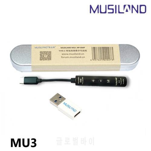 Musiland MU3 type-c portable digital audio decoding headphone amplifier decoder computer sound card
