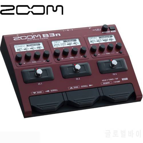 Zoom B3n multi-effects processor bass multi function pedal, multi effect processor for bassists