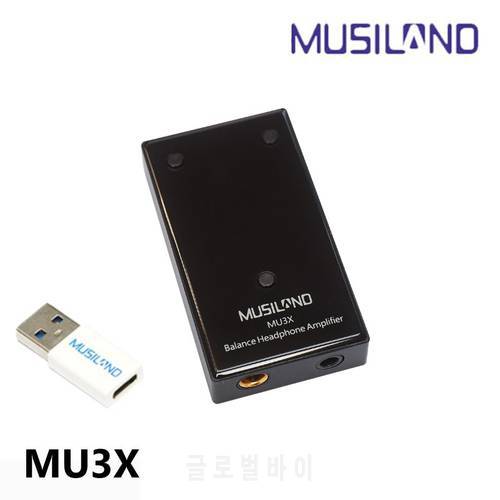 NEW Musiland MU3X 4.4 balance 3.5 single-ended dual-chip mobile phone computer sound card HIFI decoding headphone amplifier