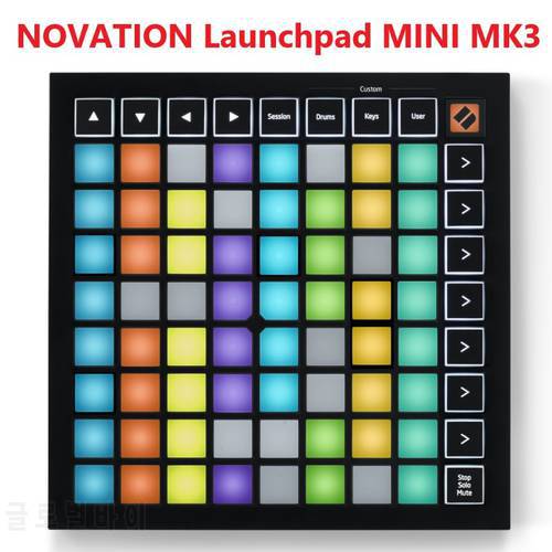 NEW Novation Launchpad Mini MK3 portable 64 RGB pad MIDI grid controller for making and performing tracks with Ableton Live