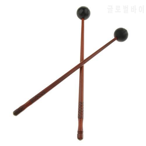 Exquisite 2Pcs Tongue Drum Handpan Sticks Mallets Beaters Rods 235mm/9.25&39&39