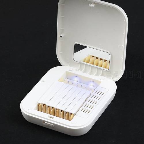 SOLO Sax Reeds Ultraviolet Rays Disinfection Box UV Sanitizer White ABS Box for Reeds Sax Reed Box Parts Accessories