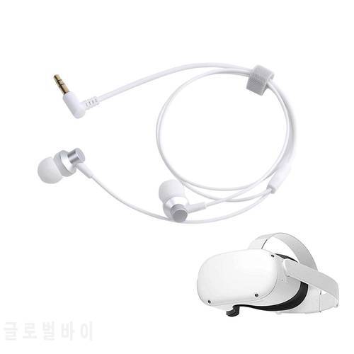 New Noise Isolating Earphones For Oculus Quest 2 VR Headset,with 3D 360 Degree Sound In-Ear Oculus Quest 2 VR Headphones