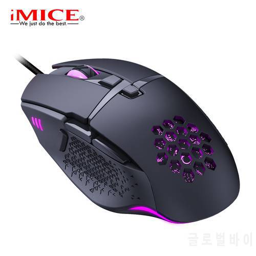 Wired LED Gaming Mouse 7200 DPI Computer Mouse Gamer USB Ergonomic Mause With Cable For PC Laptop RGB optical Mice With Backlit