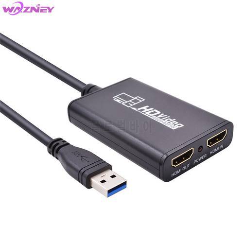 12set USB 3.0 1080P HD Video Game Capture Card Video Converter HDMI Output Live Streaming for XBOX One PS4 MAC Plug and Play