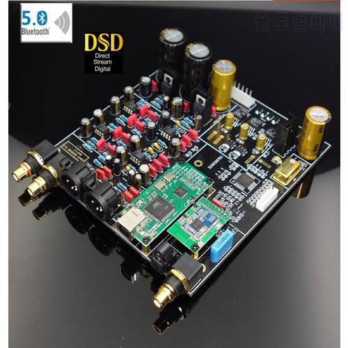 TOP Audio DAC ES9038 DAC Decoder board Support XMOS / Amanero I2S USB Input / XLR balanced Output