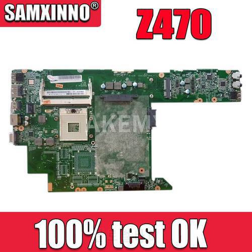 Original for Lenovo Z470 laptop motherboard Z470 DAKL6MB16G0 tested good free shipping