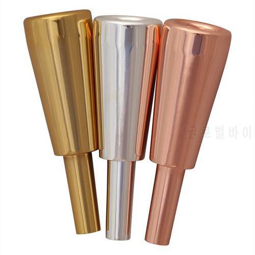 High Quality Silver Gold Plated Trumpet Mouthpiece for Trumpet Parts Accessories