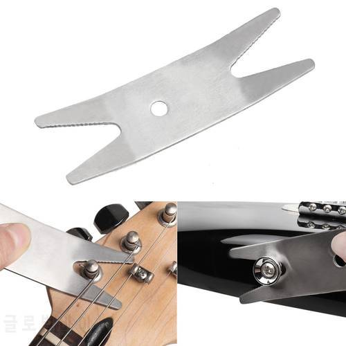 Guitar Bass Multi-tool Spanner Wrench Knob Jack Tuner Bushing Stainless Steel For Tightening Pots Switches Guitar Accessories
