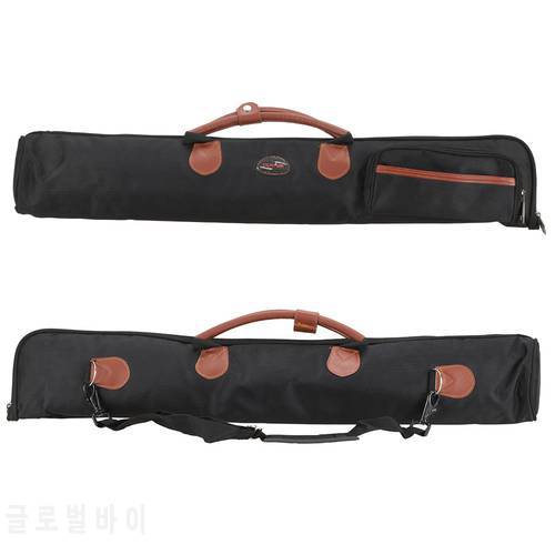 High Quality 1680D Clarinet Bag Case Straight Type Thicken Padded 15mm Foam with Adjustable Shoulder Strap Pocket