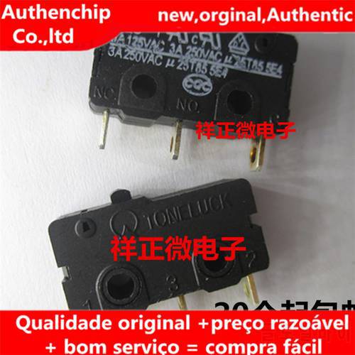 1pcs real orginal new Original New 100% micro switch MQS-1 MQS-1D inching switch touch switch 5A 30VDC