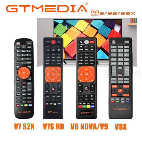 Original Gtmedia Remote control for Gtmedia V8X/V7 Pro/V7 S2X/V9 Prime Satellite tv receiver