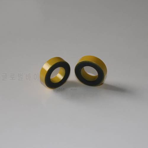 NEW 5PCS T68-6 Yellow Ash Ring, Imported Soft Magnetic Powder Core Magnetic Ring
