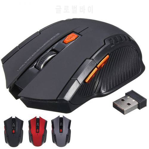 Wireless Mouse Mice With 2.4GHz USB Receiver 1600DPI Mouse For Windows Mac Computer PC Laptop