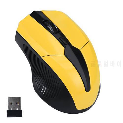2.4GHz 4 Buttons 2000 DPI Wireless Mouse Mice Wireless Mice Optical Mouse Wireless Portable Optical Mouse for PC Computer Laptop