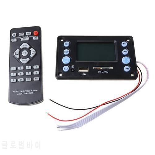 DC 5V 4.0 MIC Recording Port Bluetooth MP3 Decoder Board Module USB SD WAV WMA APE FLAC FM with Remote control